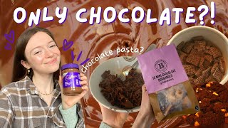 Eating ONLY CHOCOLATE for 24 Hours!