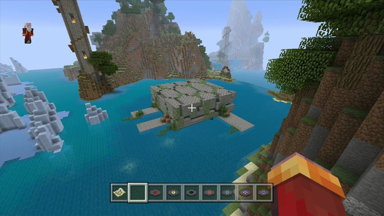 Minecraft Aquatic Tutorial World: 12 Disc Locations - YouTube