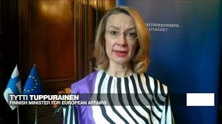Finland's Europe minister appeals for 'swift' NATO membership amid security 'grey zone' • FRANCE 24