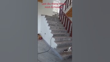 Led cầu thang thông minh cảm ứng bước chân - Echipkool #denledcauthang