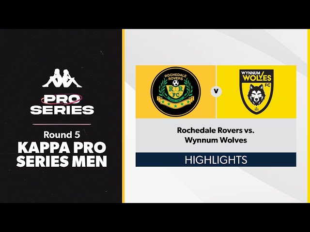 Kappa Pro Series Round 5 - Rochedale Rovers vs. Wynnum Wolves Highlights