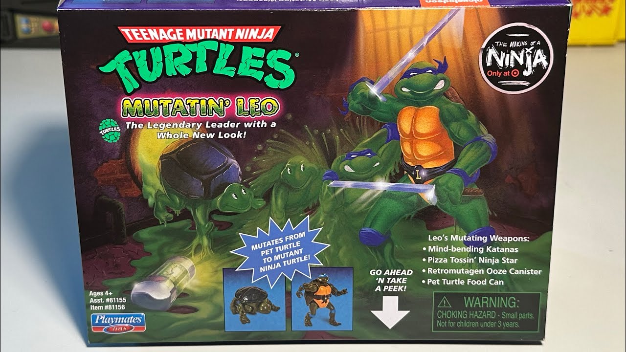 Teenage Mutant Ninja Turtles Mutatin' Leo Action Figure