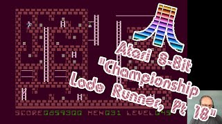 Atari 8-Bit Game Play, Championship Lode Runner Part (18 of 20)