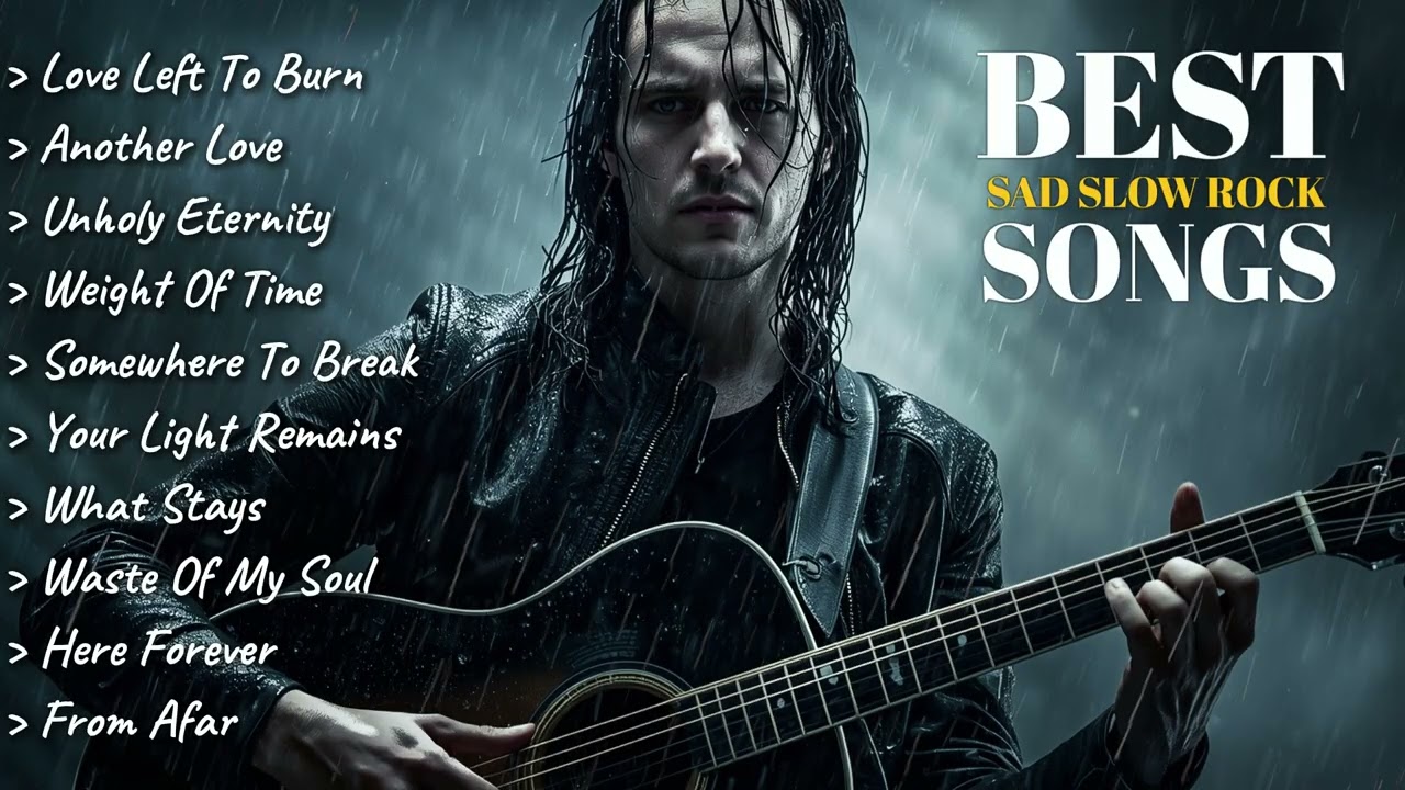 Top 10 Sad Slow Rock Songs 2026 | Beautiful Emotional Melody ❤‍🔥