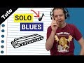 Comment faire un Solo Blues facile à l'harmonica avec seulement 1 Note (niveau débutant)