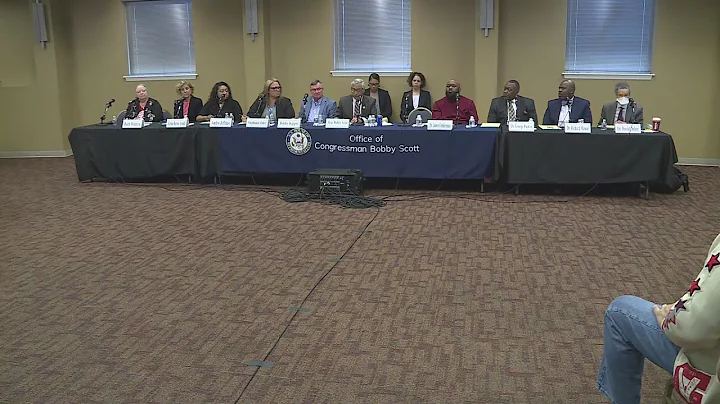 FULL: Congressman Bobby Scott hosts roundtable fol...