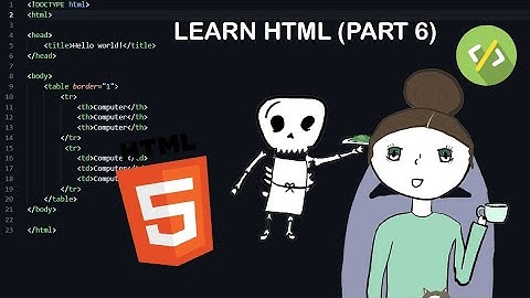 How to Use HTML Tables (Part 6) | Learn to Code with Issa