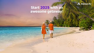Enjoy the Long Weekend in January with Akasa Air. Flights to Goa, Srinagar, & More