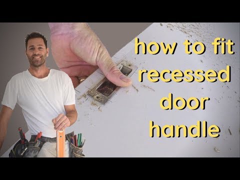 How To Install Round Flush Pull Handles