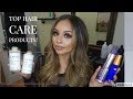 MY TOP HAIR CARE PRODUCTS! (deep conditioners, leave in conditioners, shampoo + more!)