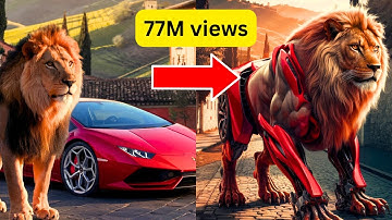 How I Create Hybrid Animal Shorts With An AI Video Generator 🤖🦁