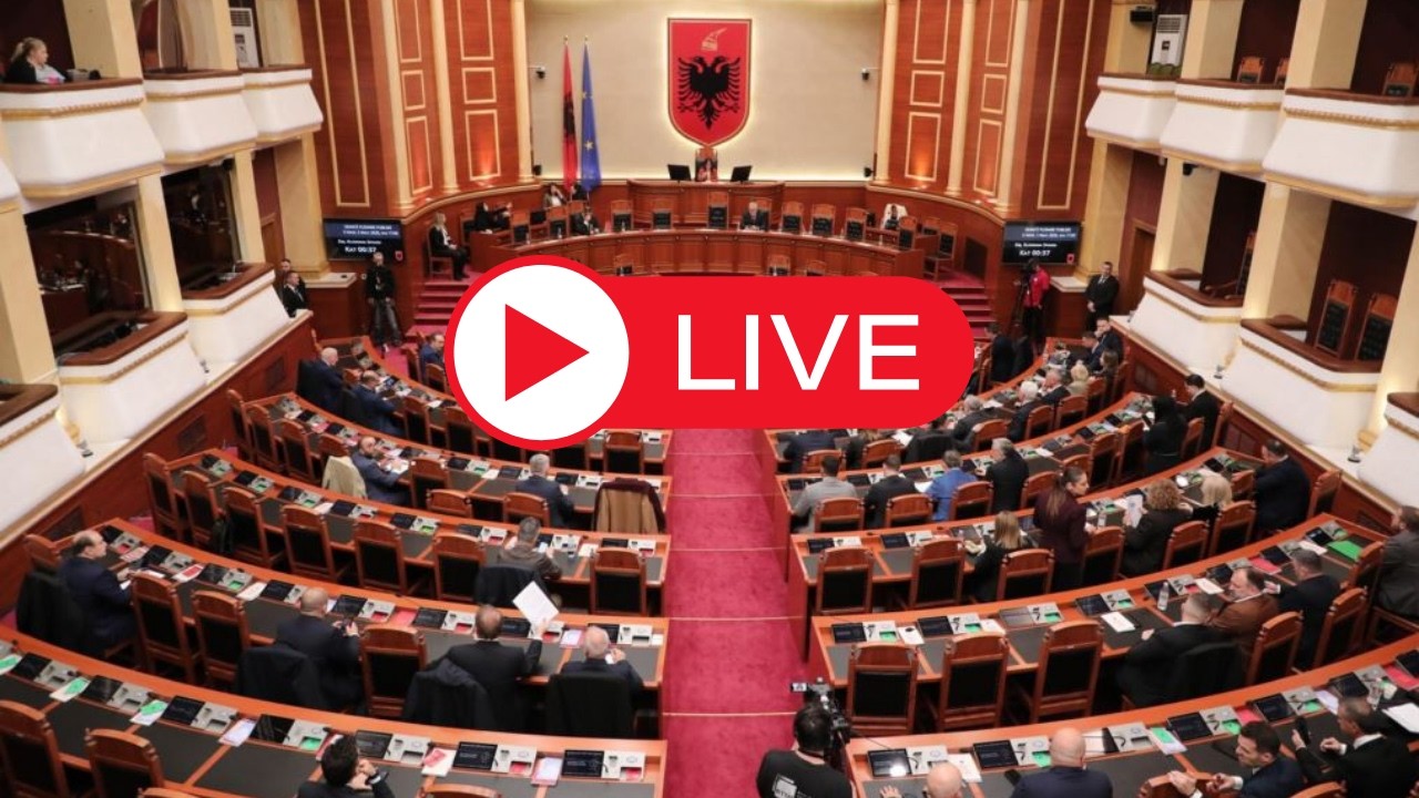 LIVE/ Seanca plenare e Kuvendit të Shqipërisë