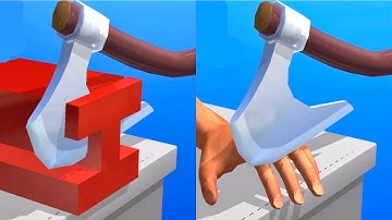 ASMR Cutting game! Relaxing sounds! Satisfying Video