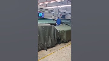 ITTA LR3000 Automatic Leather Scanner Inspection & IC850DHC Automatic Leather Cutting Machine