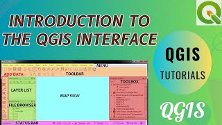 Introduction to the QGIS interface | An Overview of QGIS interface #qgis