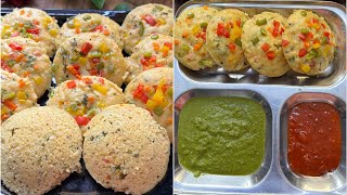 दलिया की सॉफ्ट और स्पंजी इडली | No Rice No Maida Healthy Breakfast Recipe
