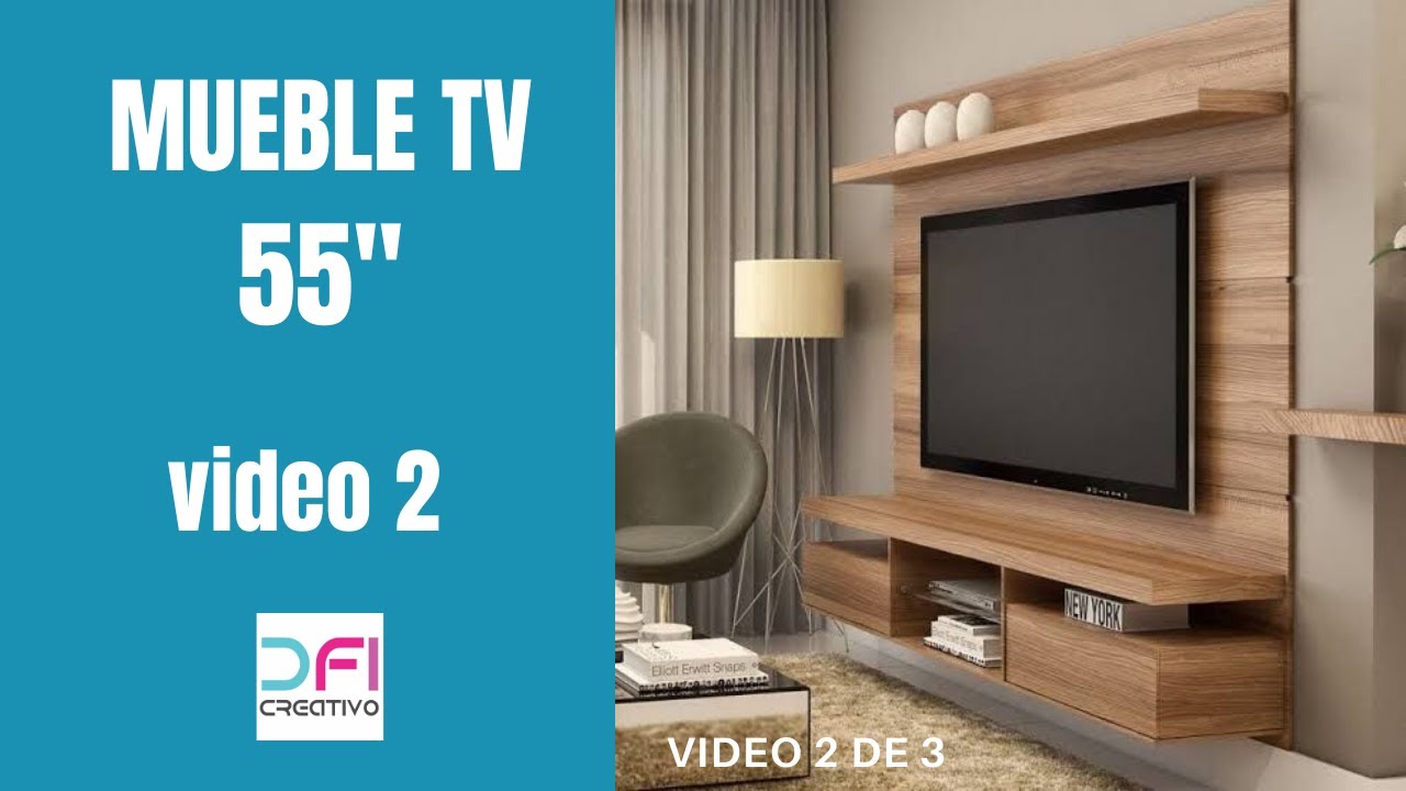 Catastrófico dinastía al límite Mueble de TV 55 video 2 - mueble de entretenimiento - YouTube