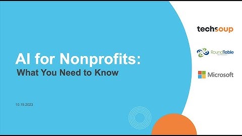 AI for Nonprofits  What You Need to Know