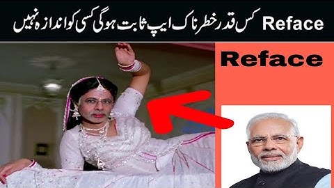 🎭 Change Your Face In Video Using AI ReFace App | FaceApp 2021 | Artificial Intelligence