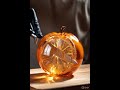 Real or Fake? 🤯Slicing through perfection! 🔪✨#shorts #creativeart #amazing #viral