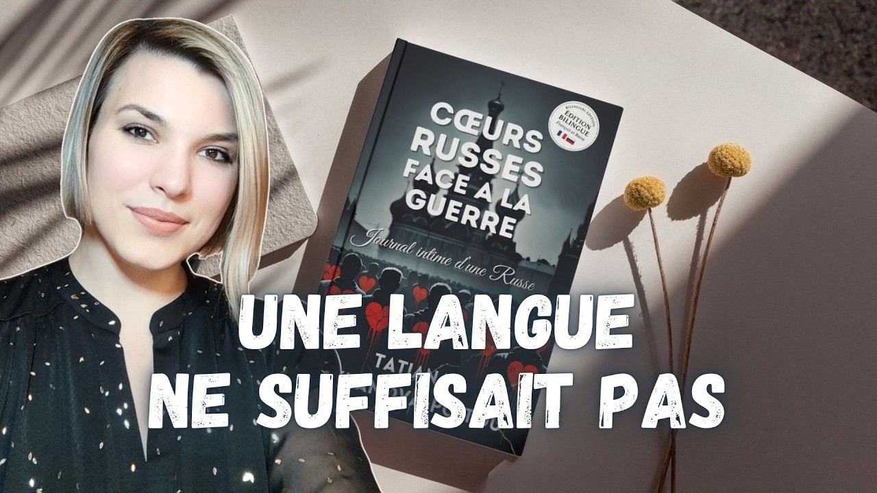 Pourquoi écrire un livre bilingue ? Lecture d’un extrait de “Cœurs russes face à la guerre.”