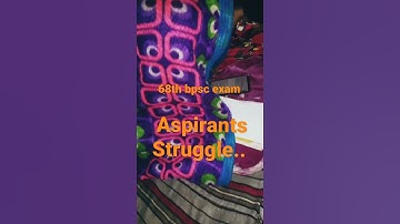 Aspirants Struggle..#68thbpscprelimsexam#68bpscexam#study#motivation#khansir#bpsc#upsc#gd#ctet#ssc
