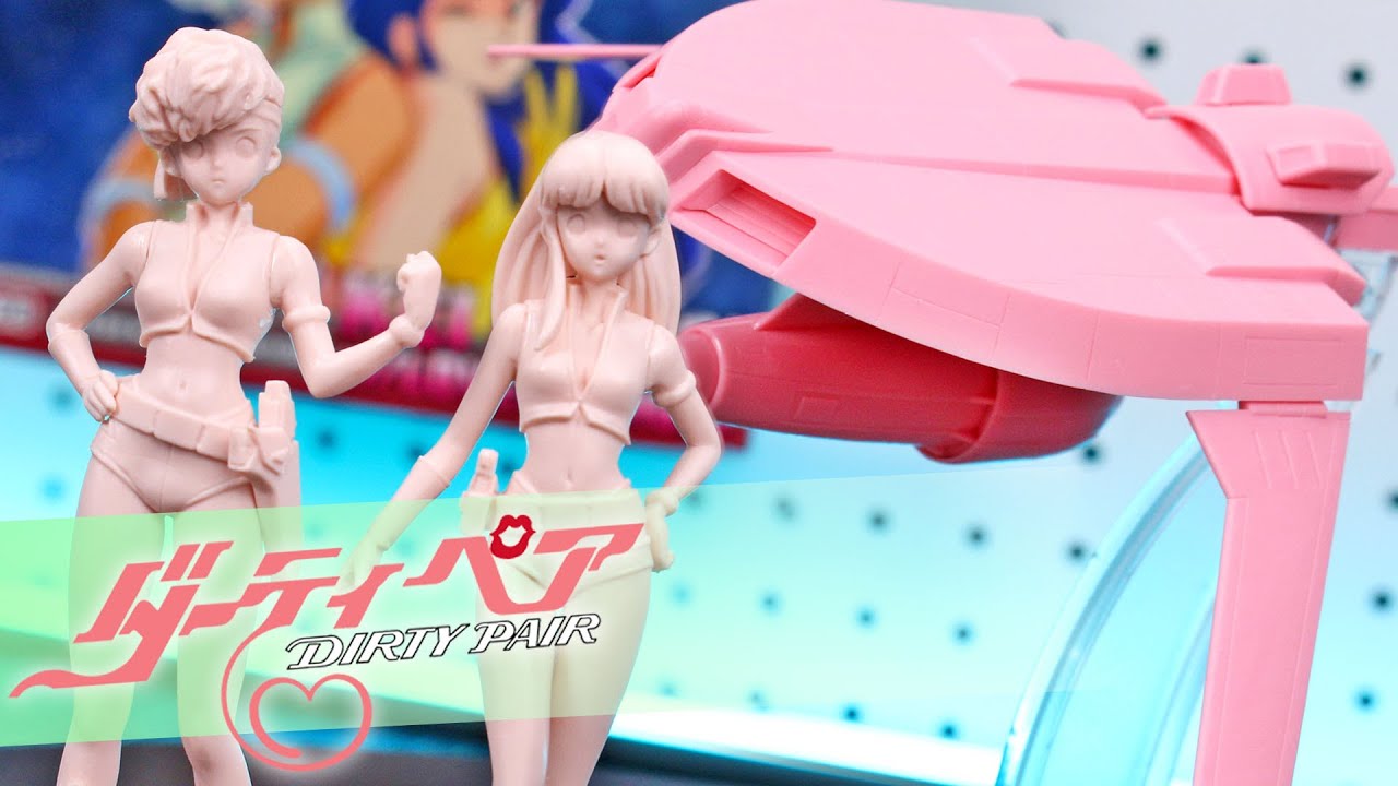 Dirty Pair Kei & Yuri + Lovely Angel - UNBOXING and Review! - YouTube