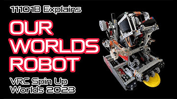 11101B World Champion Robot Explanation - Part One | VEX Spin Up