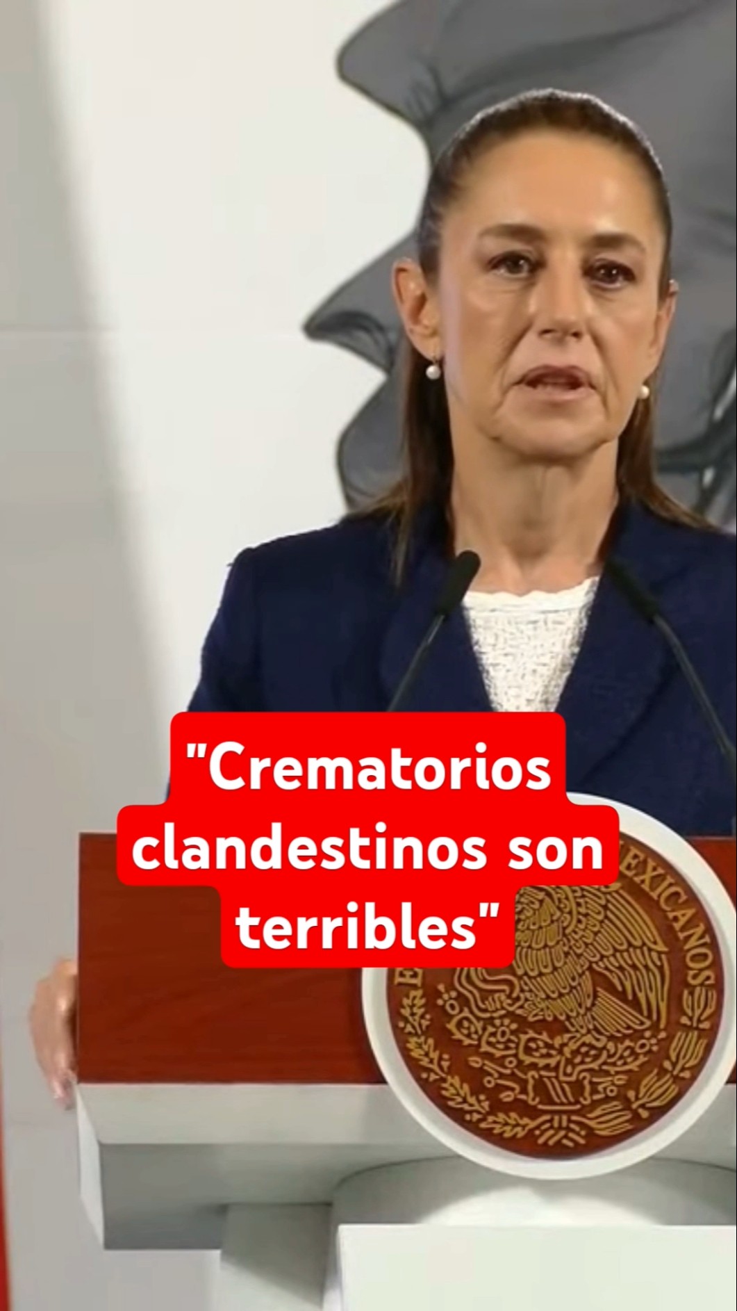 Sheinbaum reacciona a los crematorios clandestinos en el estado de Jalisco