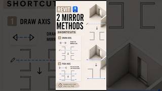 Revit Basics: 2 Mirror Methods Explained