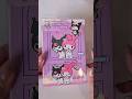 Unbox New Quiet Book My Melody And Kuromi Sanrio Kuromi Mymelody Quietbook 