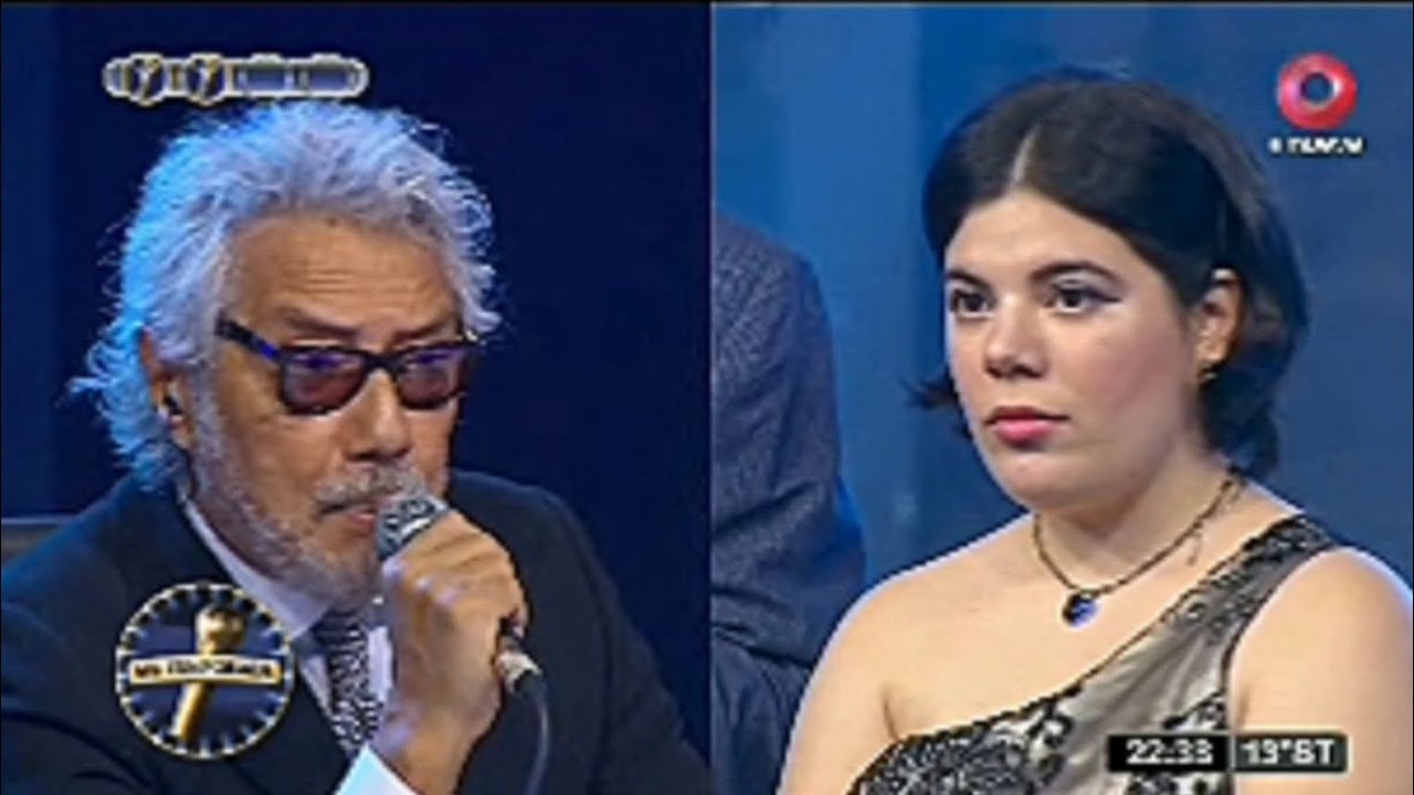 💫 Cecilia La Rocca en Bienvenidos a Ganar - Canal 9 💫 - YouTube