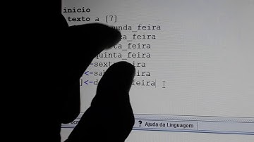 Atvdade de vetores ... Parte 1 ( setar na variavel os valores dias da semana e dps motrar o usuario)