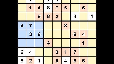 How to Solve Washington Times Sudoku Difficult May 19, 2021