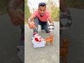 Rc Santa Claus Sleigh And Reindeer  gift Unboxing Outdoor for testing