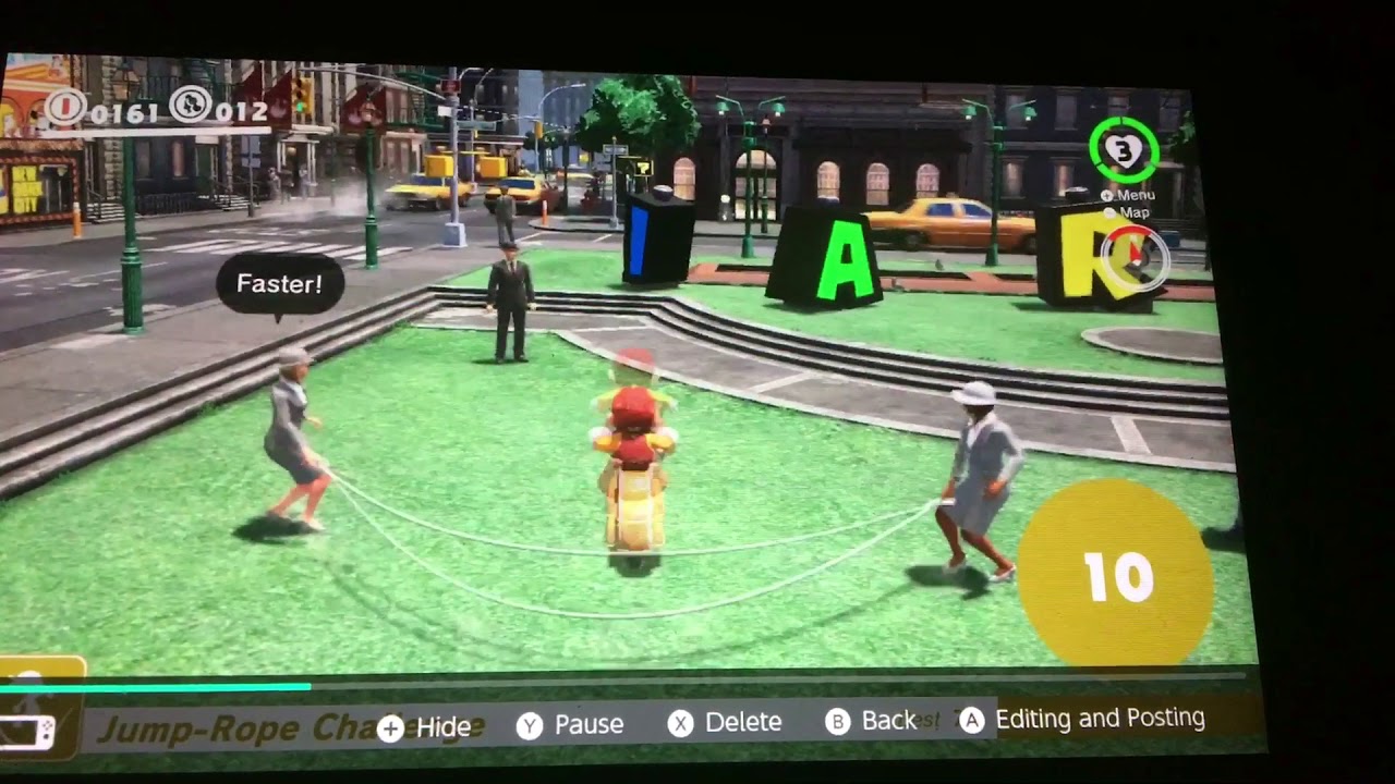 Mario Odyssey: An Interesting Twist to Jump Rope - YouTube