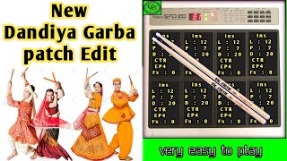 New Dandiya Garba patch Edit || Roland spd 20 | spd 20 pro | spd 20x || Octapad music |