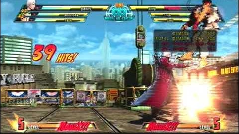 Marvel Vs Capcom 3 - Dante Combo (FlameMasterAJ)