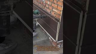 Wall Panel Trick #WallPanel #ConstructionHack #InstallationTrick #BuilderSkills #ConstructionTips