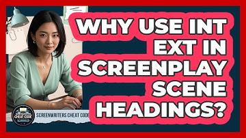 Why Use INT EXT In Screenplay Scene Headings?