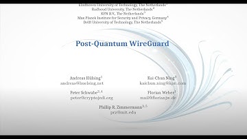 Post-Quantum WireGuard