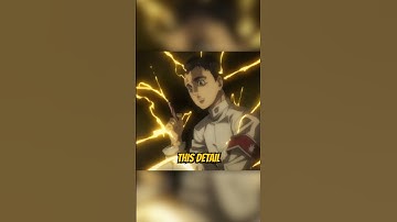 Did you notice this detail in attack on titan?