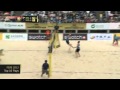 This is beach volleyball