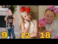 Jojo siwa's transformation || from 0  to 18 years