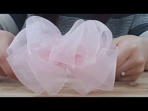 여니리본공방 실시간 생일파티에 어울리는 헤어밴드 만들기tutorial ribbon Принцесса Лента