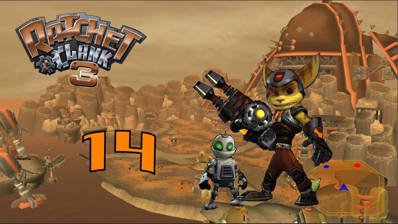 Ratchet & Clank 3 Walkthrough Part 14 Saving Blackwater City
