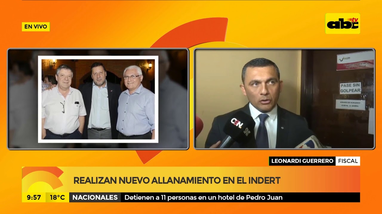 indeterminate vs undefined Realizan nuevo allanamiento en el Indert