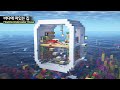 ⛏️ 마인크래프트 야생 건축 강좌 :: 🌊 바다 위에 떠있는 집 🏠 [Minecraft Floating Underwater House]