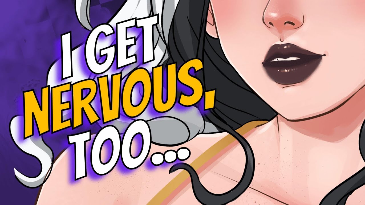 Tomboy Goth Girl Soothes Your Panic Attack – [Comfort] [Strangers to something more]