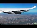 STUNNING NYC VIEWS! Lufthansa A340-300 Scenic Takeoff from Newark Airport!